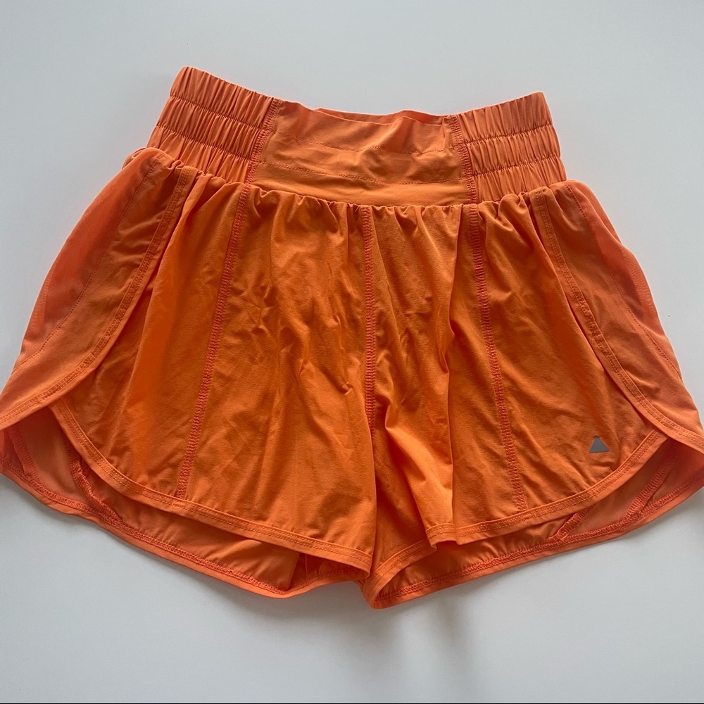 Balance Athletica Women’s Size XS Orange High Waisted Athletic Lined Shorts